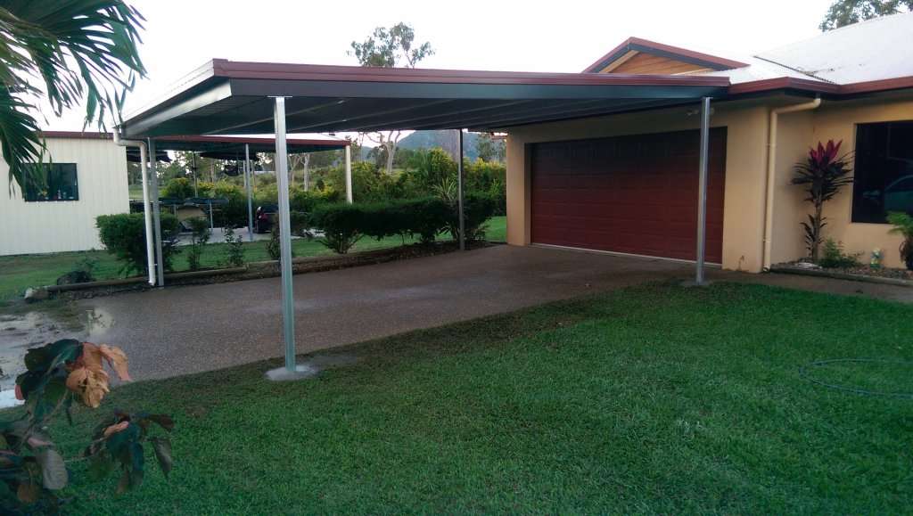 Double Carport - Bryland Sheds Townsville